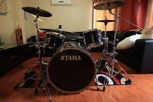 TAMA Superstar 5 Piece Drunkit W/Symbols, stands, kick and Extras