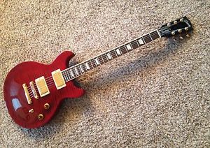 Gibson Les Paul DC Double Cut Trans Red 2000