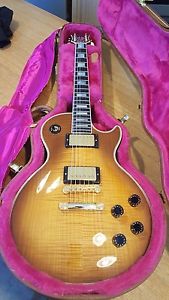 Gibson Les Paul Custom 1993 - Excellent Condition!  AAAA flame top! With OHSC!