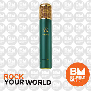 AKG C12Vr Condenser Microphone Studio Multipattern Tube Mic C12-Vr - BNIB - BM