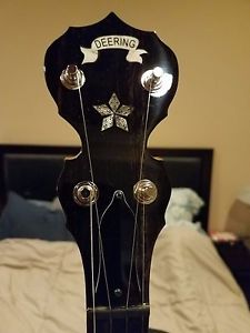 Deering Black Diamond 5-String Banjo - New with Deering Hard Case