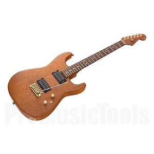 Charvel USA Custom Shop Strat HH Trem - Natural Mahogany body & neck *NEW (NOS)*