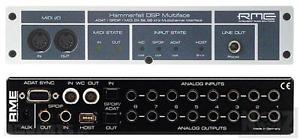RME HDSP hammerfall 8IN/OUT MULTIFACE+ PCI + PCMCIA Cardbus (both for desktop-la