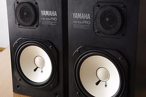 Yamaha NS-10M Pro Monitors Speakers Studio matched pair NS10M NS10 NS-10 Grilles