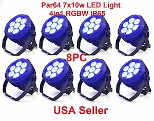 Lot DJ Par 64 7x10w LED Lighting