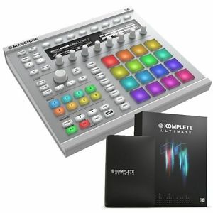 Native Instruments Maschine MkII Groove Production Studio (white) With Massiv...