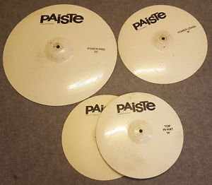 Paiste Playback Becken Made in Germany Cymbals Cymbales Piatti Beckenset