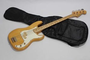 ** Aria Pro II Precision Bass PB 600D Natural with DiMarzio PU - Japan Vintage**
