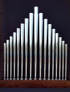 Trumpet en Chamade / Pipe Facade  4' Non-Speaking Aluminum Pipes