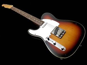 LEFTY! Fender 62RI Telecaster Custom Double Bound Sunburst Guitar RARE HSC RELIC
