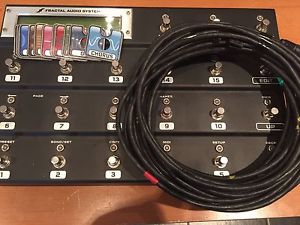 Fractal Audio MFC 101 Mk2 Midi Controller With Ethernet Cable and Kicktags