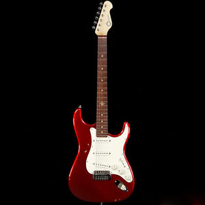 THORN SOCAL STRATOCASTER - RED OVER GOLD