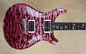 PRS Paul Reed Smith Private Stock DGT Mammoth Ivory Inlay Pomegranate Stop Tail
