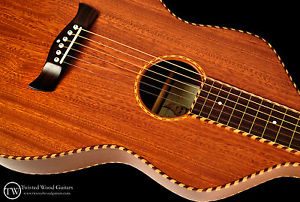 Weissenborn Guitar - Twisted Original by Twisted Wood Guitars Solid Mahogany Top