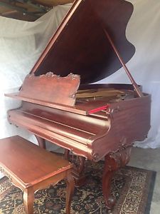 Kranich & Bach Louis XV Piano Circa 1920 Previously Restored With Bench