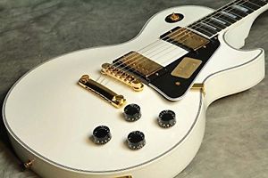 �yOutlet�z Gibson Custom / 2016 Les Paul Custom Alpine White Gold Hardware
