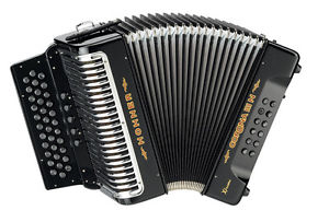 NEW Hohner CXIIINGB Corona III N Extreme Xtreme 5 Switch Accordion Black GCF Sol