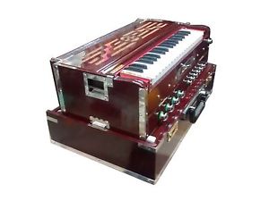 BUY SMALL 5 SCALECHANGER HARMONIUM PETI 2 SET PORTABLE TRAVELLER WITH CARRY CASE