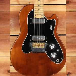OVATION VIPER VINTAGE 70s Walnut Clean! + OHSC Excellent Solid Body Guitar 5191
