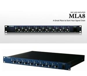 New / Yamaha MLA8 Mic/Line Preamp - 8x preamps