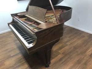 1907 Steinway "B" Grand Piano - Fancy African Mahogany Wood