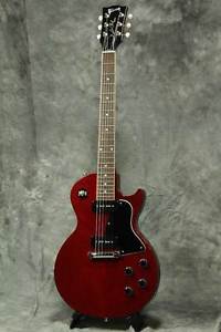 Gibson USA Les Paul Special Cherryw/SoftCase FreeShipping From JPN Used #G328