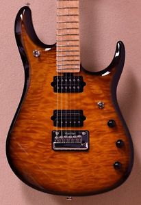Ernie Ball Music man Petrucci PDN BFR in Vintage Tobacco Burst