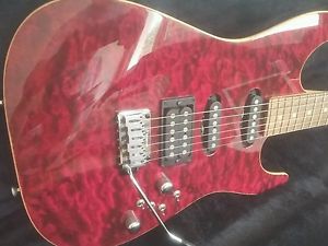 Tom Anderson drop top 1995 Anderson Guitar Work Cajun Magenta