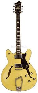 Hagstrom Viking Deluxe Natural Flamed -