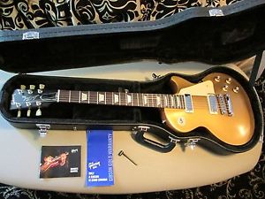 2011 Gibson USA Les Paul,  60s Tribute, Gold Top with Upgrades & Hard Case