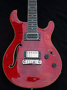 Haywire Custom Hollow Body F-335 Custom Coil Tap+Lollars+Humbucker+Gibson Scale