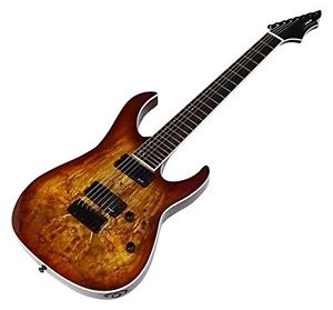 Gladius Seventh Moon * Natural burst * Stratocaster type 7 string guitar