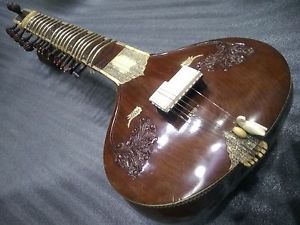 HEMEN & CO. VINTAGE SITAR,PROFESSIONAL CONCERT QTY. RAVI SHANKAR STYL.45YRS.OLD
