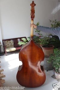 3/4 New Upright Double Bass Powerful Sound Ebony Part Hand made Low price