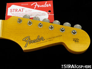 Fender Custom Shop Postmodern Relic Stratocaster NECK + TUNERS Strat Maple Mod C
