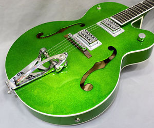 Used Gretsch / G6120SH Brian Setzer Hot Rod / Green Sparkle Gretsch from JAPAN