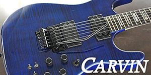 [Domestic regular goods] CARVIN Carvin electric guitar JB 200 C Ebony Abalon Blo