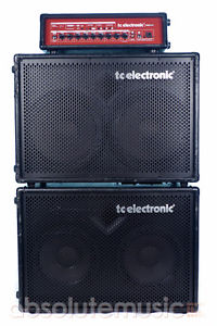 TC Electronic BH500 E-Bass Amp Kopf Mit BC210 & BC212 Schränke (gebraucht)