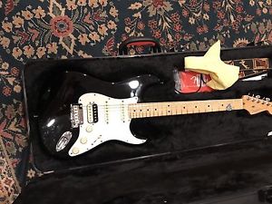 2016 Fender American Standard Stratocaster HSS Electric Guitar Black/ Maple