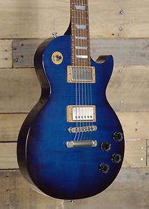 Gibson 2015 Les Paul Studio Electric Guitar Mahattan Midnight Finish w/ Case