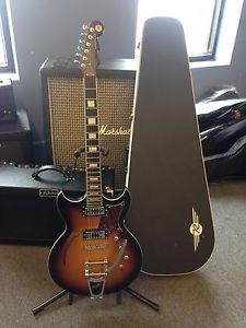 Reverend Tricky Gomez Electric Guitar with Hard Case and Bigsby Tremelo