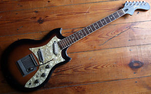VERY RARE VINTAGE 60s FRAMUS STRATO MADE IN BAVARIA MIT HOCKEY KOPFPLATTE