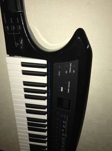 Used ROLAND AX-SYNTH Synthesizer Keytar Keyboard Black w/ case EMS