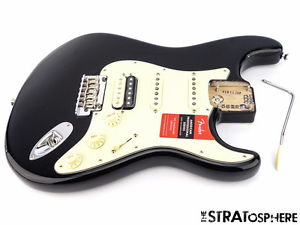 Fender American Professional HSS Shawbucker Stratocaster LOADED BODY Strat Black