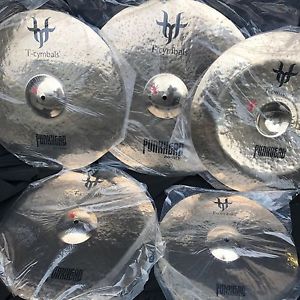 Hand Made Brand New tcymbals Punkhead Pack With Free Cymbal Bag.