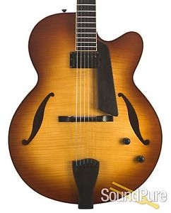 Sadowsky LS-17 Honey Burst Archtop #A928 - Used