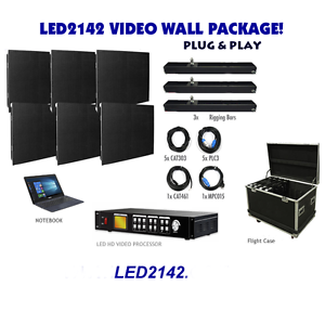 P3.9 HD Die-casting Aluminum LED Video Wall System Package 3x2.