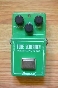 Ibanez TS-808 Tube Screamer Vintage Guitar Effects Pedal - JRC4558D TS808 OD