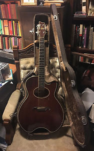 Vintage 1981 Daion Caribou acoustic guitar RARE with original case