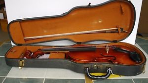 1950 Mittenwalder Hadarbeir Viola w/ 4/4 Bow READ DESCRIPTION MORE PICTURES!